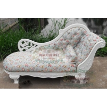 歐式豪華樺木雕花貴妃椅 梳化(IS0780)