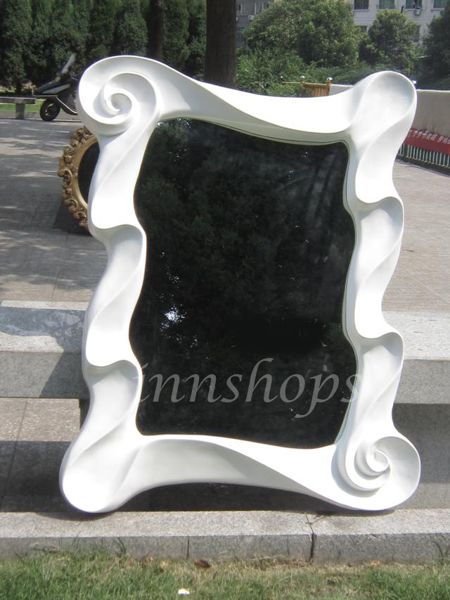 歐式古典雕花裝飾鏡 浴室鏡 (IS0890)