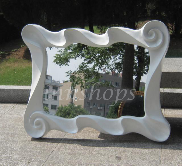 歐式古典雕花裝飾鏡 浴室鏡 (IS0890)