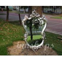 歐式古典雕花裝飾鏡 浴室鏡 (IS1334)