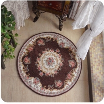 手織玫瑰花圓形地毯 *4款(IS0158)