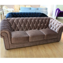 歐陸式 古典閃石梳化 chestfield sofa (IS1971)
