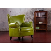 復古 休閒咖啡椅 單人椅(IS4060)