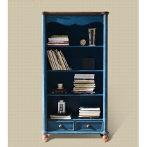 仿古手繪 實木飾櫃 書櫃 95cm (IS4357)