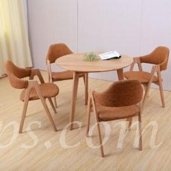 北歐白橡木系列 實木餐桌椅組合 (IS0283)