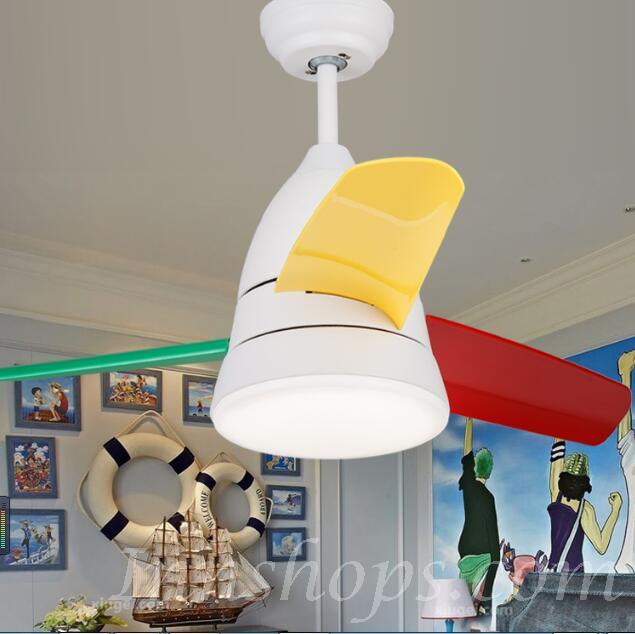 兒童房LED吊扇燈 遥控(IS1380)