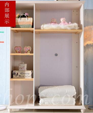 兒童皇國 實木粉色 衣櫃 125cm (IS4878)