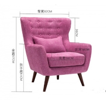 休閒梳化 咖啡椅 單人椅  (IS0779)