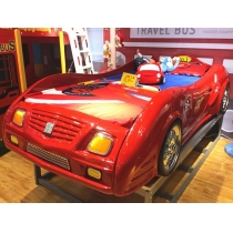 兒童皇國 紅色賽車兒童床 3呎(不包床褥) (IS5043)