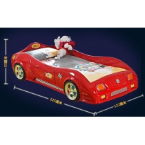 兒童皇國 紅色賽車兒童床 3呎(不包床褥) (IS5043)
