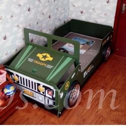 兒童皇國 吉普車款兒童床 3呎 (不包床褥)(IS5136)
