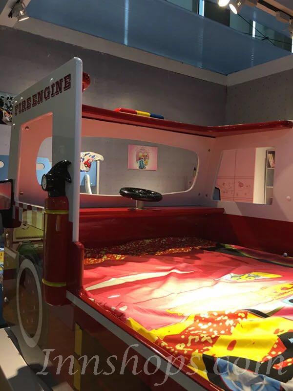 兒童皇國 消防車款兒童床 3呎(不包床褥)(IS5140)