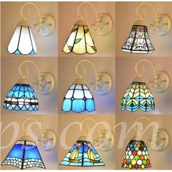 地中海彩玻璃 壁燈 (IS1834)