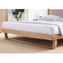 A北歐實木系列 白橡木雙人床 5呎 / 6呎(不包床褥) (IS5746)