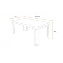 意式氣派系列 餐桌*4呎7/5呎3 (IS2143)