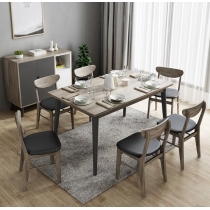 北歐品味系列 餐桌椅子*4呎7 (IS5905)