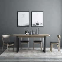 北歐品味系列 餐桌椅子*4呎7/5呎3 (IS5952)