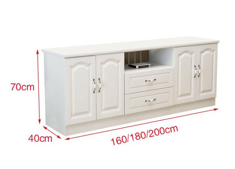 田園純白系列電視櫃/餐邊櫃可訂做呎吋 160cm/180cm/200cm (IS6016)