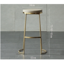 鐵藝系列 餐椅子bar chair (IS4886)