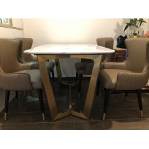 意式氣派糸列 大理石餐桌 *4呎/ 4呎7/ 5呎3/ 6呎/ 6呎7 (IS5301)