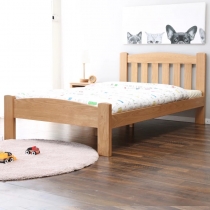 北歐實木系列 白橡木雙人床 小朋友床 *可訂造呎吋 (不包床褥)(IS6112)