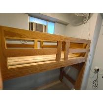 北歐實木系列 白橡木碌架床*可訂造呎吋 (IS5957)