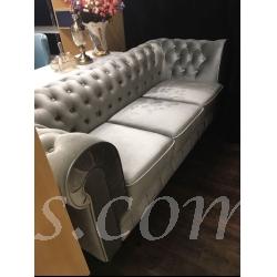 歐陸式古典閃石梳化 chestfield sofa (IS4325)