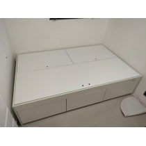 訂造傢俬 儲物床箱 連櫃桶 不連床頭板 *可自訂呎吋 (IS6389)