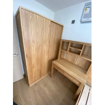 北歐實木系列 白橡木衣櫃*可訂造呎吋 (IS6787)