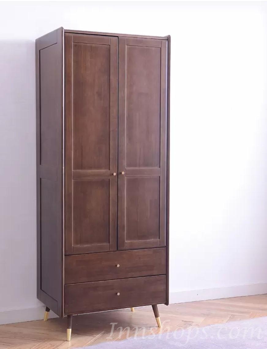 日式實木橡木 衣櫃 組合 82.5cm (IS1814)