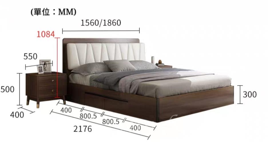 北歐格調系列 油壓床*5呎/6呎 (不包床褥)(IS5498)