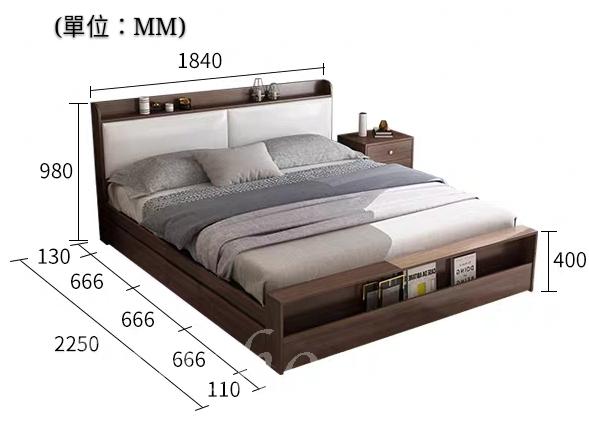 北歐格調系列 油壓床*6呎(不包床褥) (IS5500)