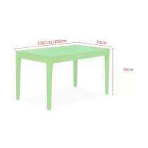 日式實木橡木 餐桌椅組合 *120/135/150cm (IS1788)
