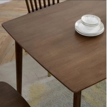 日式實木橡木 餐桌椅組合 *120/135/150cm (IS1795)