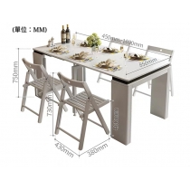 北歐品味系列 伸縮餐桌椅子*(45-180cm)(IS5506)