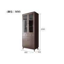 北歐格調系列 酒櫃儲物櫃書櫃 80cm (IS6044)