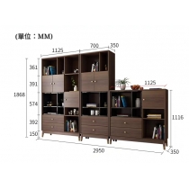 北歐格調系列 書櫃儲物櫃 70cm/112.5cm (IS6049)