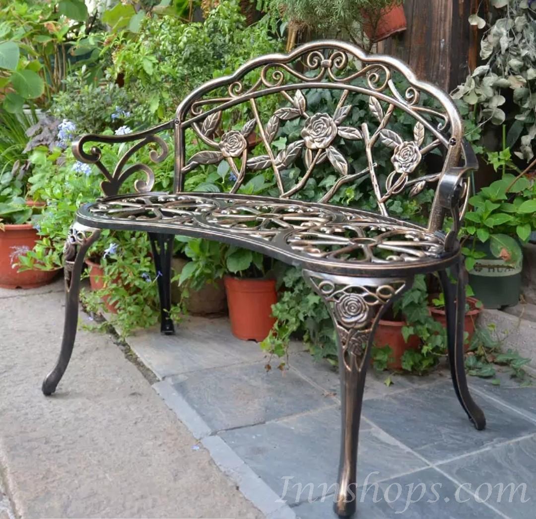 戶外傢俱 玫瑰花 鬱金香 庭園桌椅組合(IS6953)