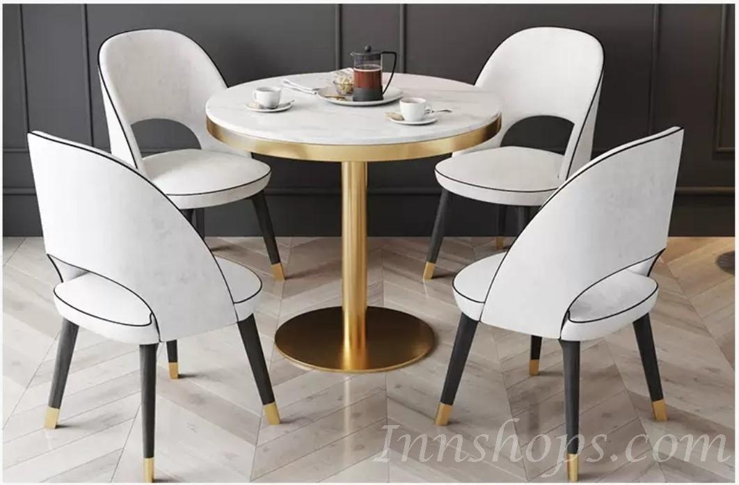 鐵藝系列  岩板餐桌椅套裝 *60/70/80cm (IS6963)