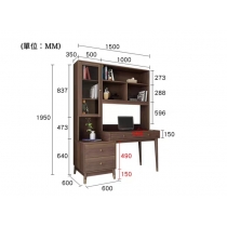 北歐格調系列 書枱 150cm (IS4507)