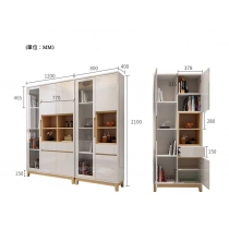 北歐品味系列 書櫃置物櫃 80cm/120cm (IS5488)