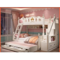 兒童傢俬 子母床 碌架床 衣櫃組合 *4呎/4呎半/5呎 (IS6951)
