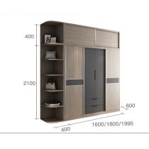 北歐格調.摩登.品味 衣櫃系列 160cm/180cm/200cm (IS0762)