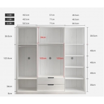 北歐格調.摩登.品味 衣櫃系列 160cm/180cm/200cm (IS0762)