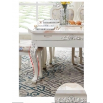 法式貴族 伸縮餐桌椅系列 135cm (IS1499)