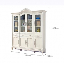 法式貴族實木系列 書櫃 餐邊櫃 188cm (IS5630)