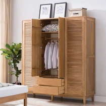 北歐實木系列 白橡木衣櫃*可訂造呎吋  (IS5885)