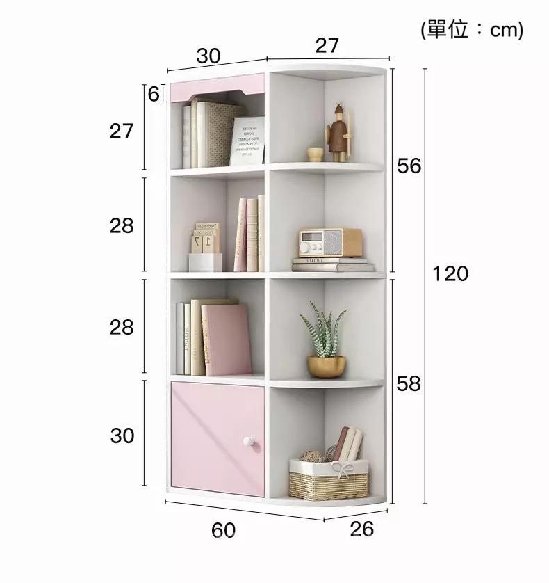 時尚系列 窗台書櫃置物櫃 60cm (IS1939)