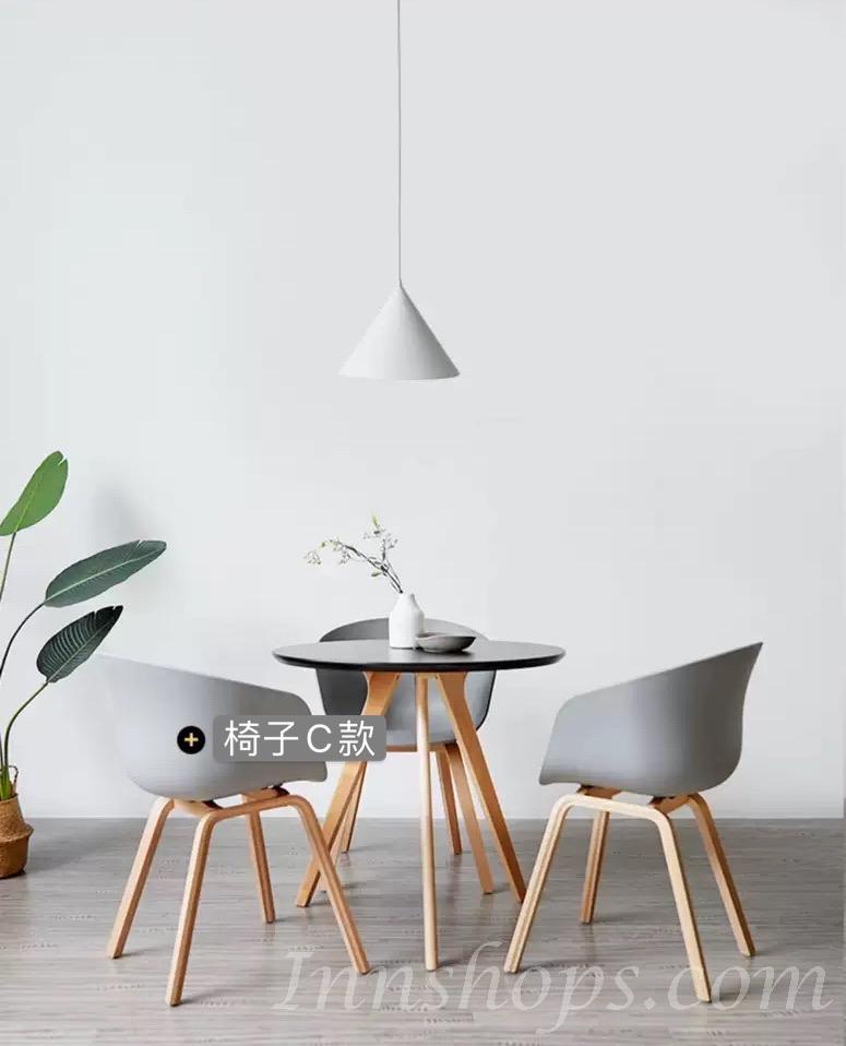 時尚系列 餐桌椅子*直徑80cm(IS0765)