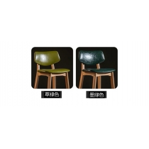 (陳列品一張 灰色麻布款 $99) 實木北歐風格 Bar Chair 吧椅(IS4560)